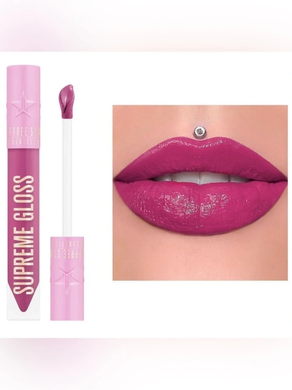 Jeffree Star Cosmetics Supreme Gloss (MORE THAN FRIENDS) NIB 0.172 fl oz